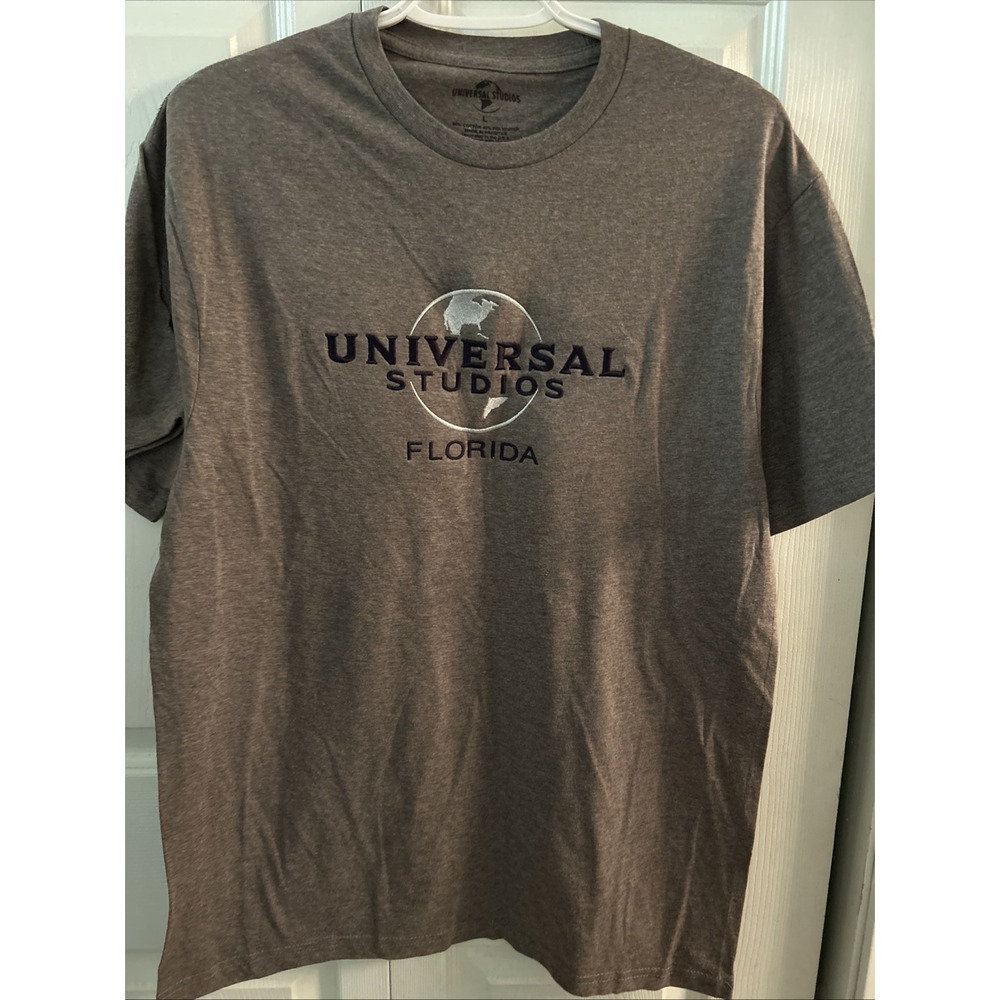 NWT Universal Studios‎ Florida Graphic Embroidered T-Shirt Size Large